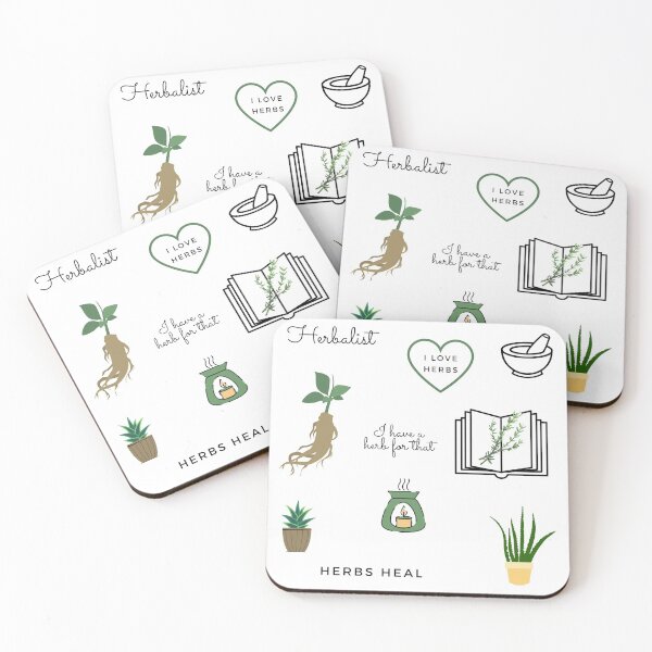 Item preview, Herbalist Sticker Pack Set designed and sold by EdenLiving.