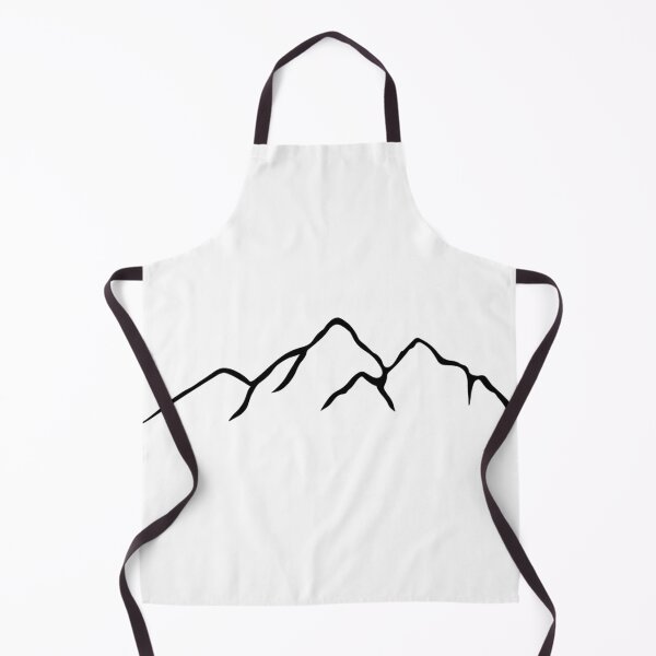 Item preview, Mountain Range Outline designed and sold by Erinmoran.