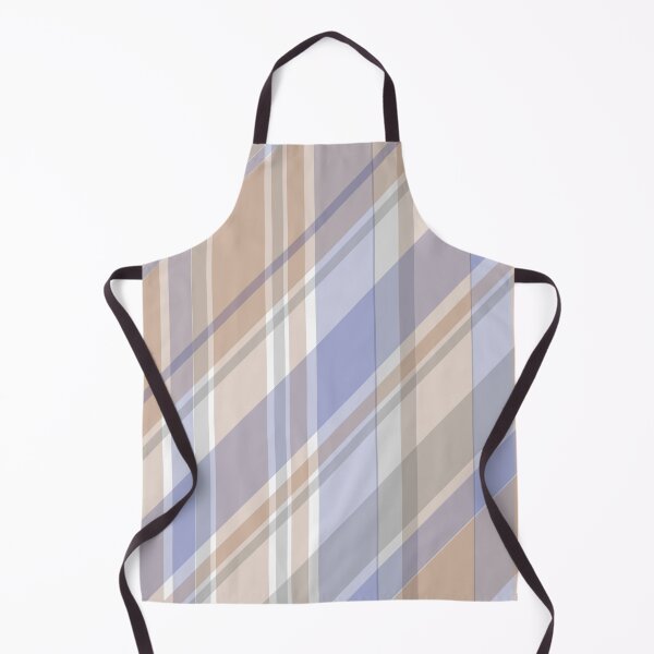 Item preview, Tartan - Diagonal Tartan Pastel Brown & Blue designed and sold by Quooki.