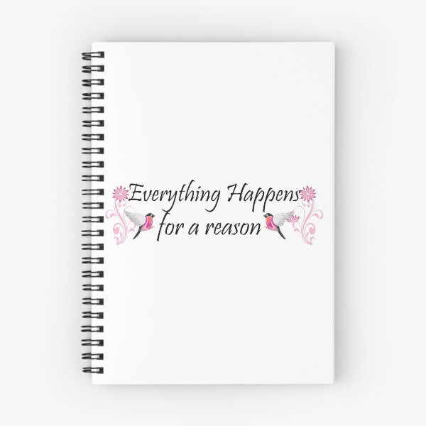 Item preview, Everything Happens For A Reason Quotes  designed and sold by alipapi.