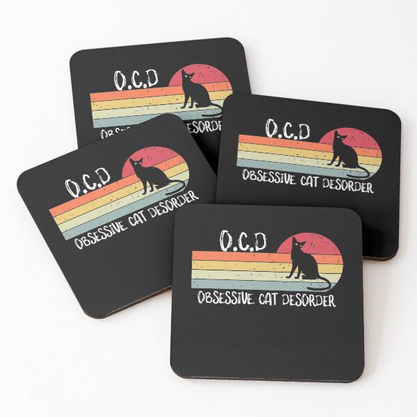 Item preview, OCD Obsessive Cat Disorder Yes I Do Have OCD Funny Home Pets Cat Mom Dad Son Daughter Birthday Gift Idea designed and sold by Akmloza.