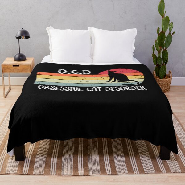 Item preview, OCD Obsessive Cat Disorder Yes I Do Have OCD Funny Home Pets Cat Mom Dad Son Daughter Birthday Gift Idea designed and sold by Akmloza.