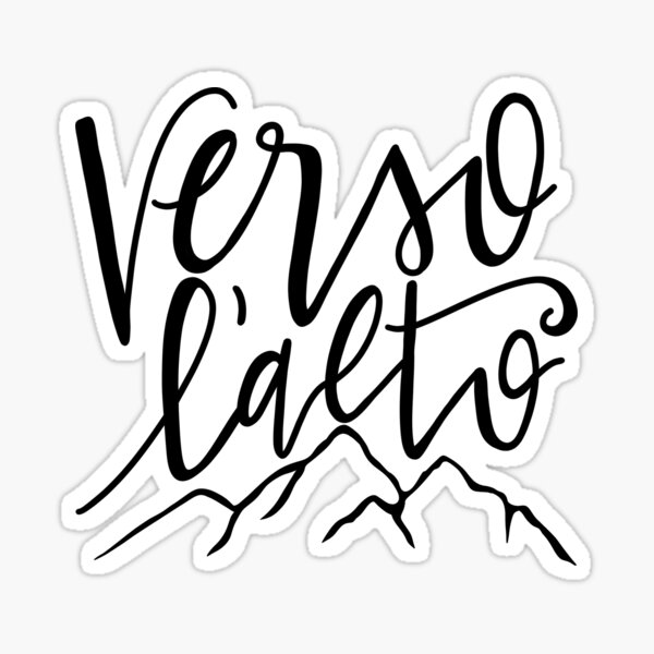 Item preview, Verso l’alto - to the heights! designed and sold by Erinmoran.