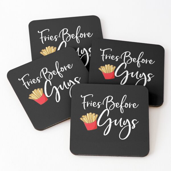 Item preview, Fries Before Guys Girl French Fries Lover Quote Saying Birthday Gift designed and sold by Akmloza.