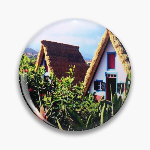 Item preview, Flowers and traditional houses in Madeira designed and sold by readytotravel.
