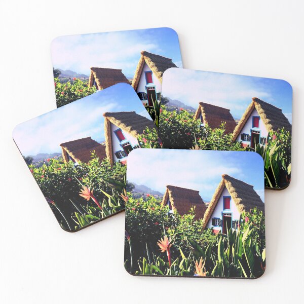 Item preview, Flowers and traditional houses in Madeira designed and sold by readytotravel.
