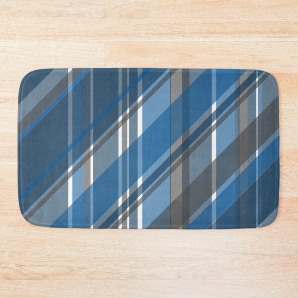 Item preview, Tartan - Diagonal Tartan - Blue designed and sold by Quooki.