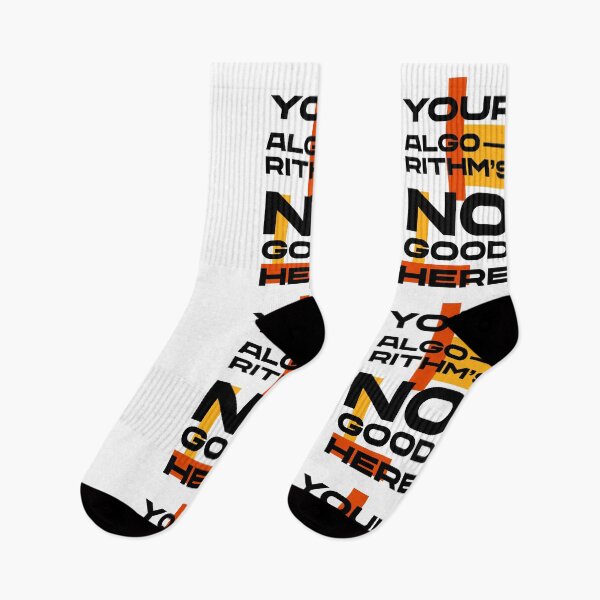 Item preview, "Your Algorithm's No Good here" designed and sold by sivyllization.