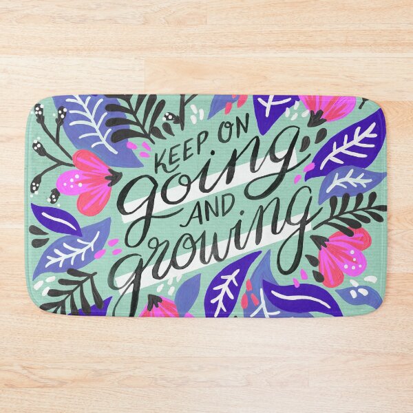 Item preview, Keep on Going & Growing – Mint & Violet designed and sold by Cat Coquillette.