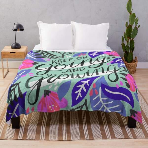 Item preview, Keep on Going & Growing – Mint & Violet designed and sold by Cat Coquillette.