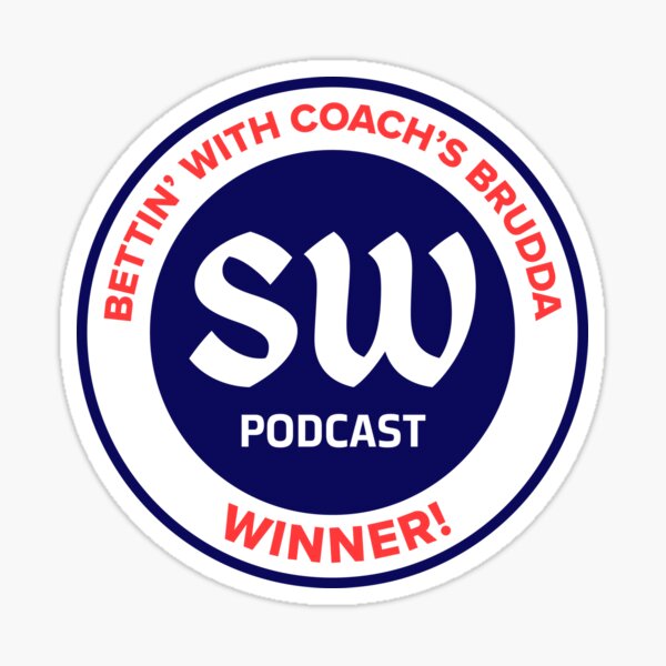 Bettin' With Coach's Brudda Sticker