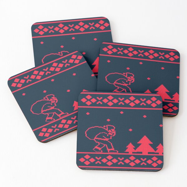 Aperçu de l'œuvre Motifs de Noël du Père Noël 2021 - pull de Noël moche créée et vendue par Mohamed allbdrany.