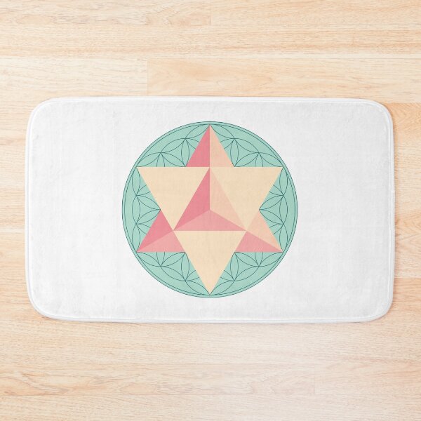 Item preview, Merkaba with Flower of Life designed and sold by GalacticMantra.