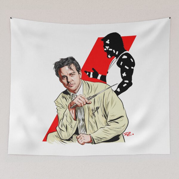 Item preview, Mickey Rourke - An illustration by Paul Cemmick designed and sold by TIGERDAVER.