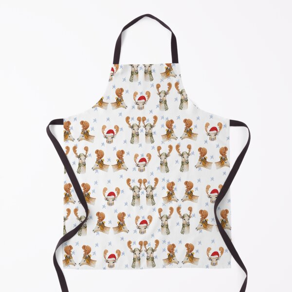 Item preview, Christmas pattern design on watercolor and pencil designed and sold by Ellunardegloria.