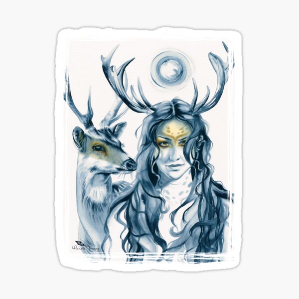 Deer Totem Sticker