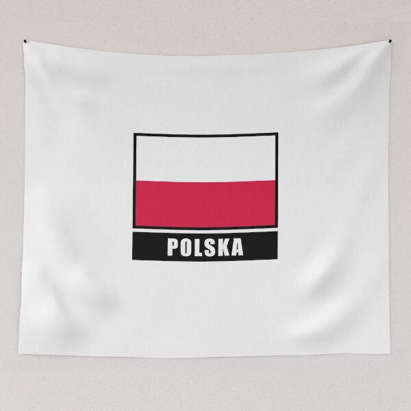 Item preview, Poland Polish flag flag designed and sold by GeogDesigns.
