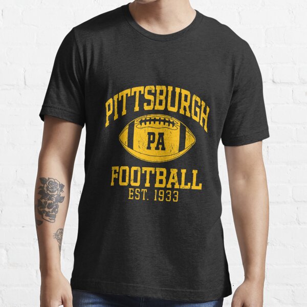 Play Renegade T-Shirt | Steel City Brand | Pittsburgh Football Tee XXXL / Black