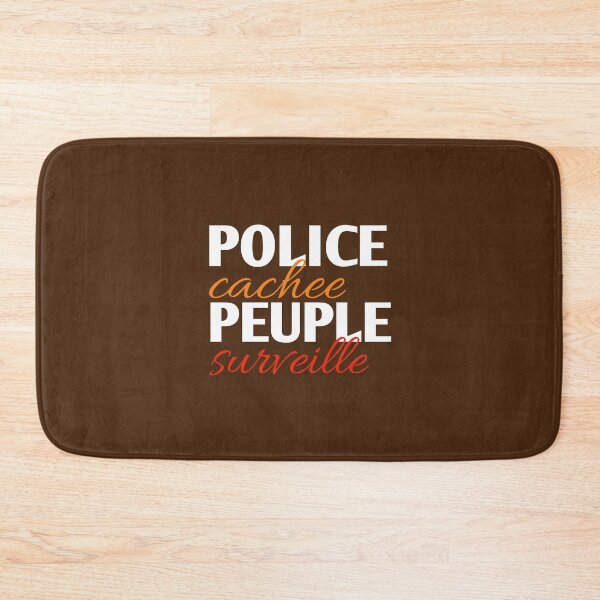 Item preview, police cachée  peuple surveillé designed and sold by medbouk1.