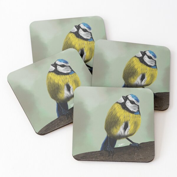 Item preview, Blue Tit designed and sold by IAmSamIAm.
