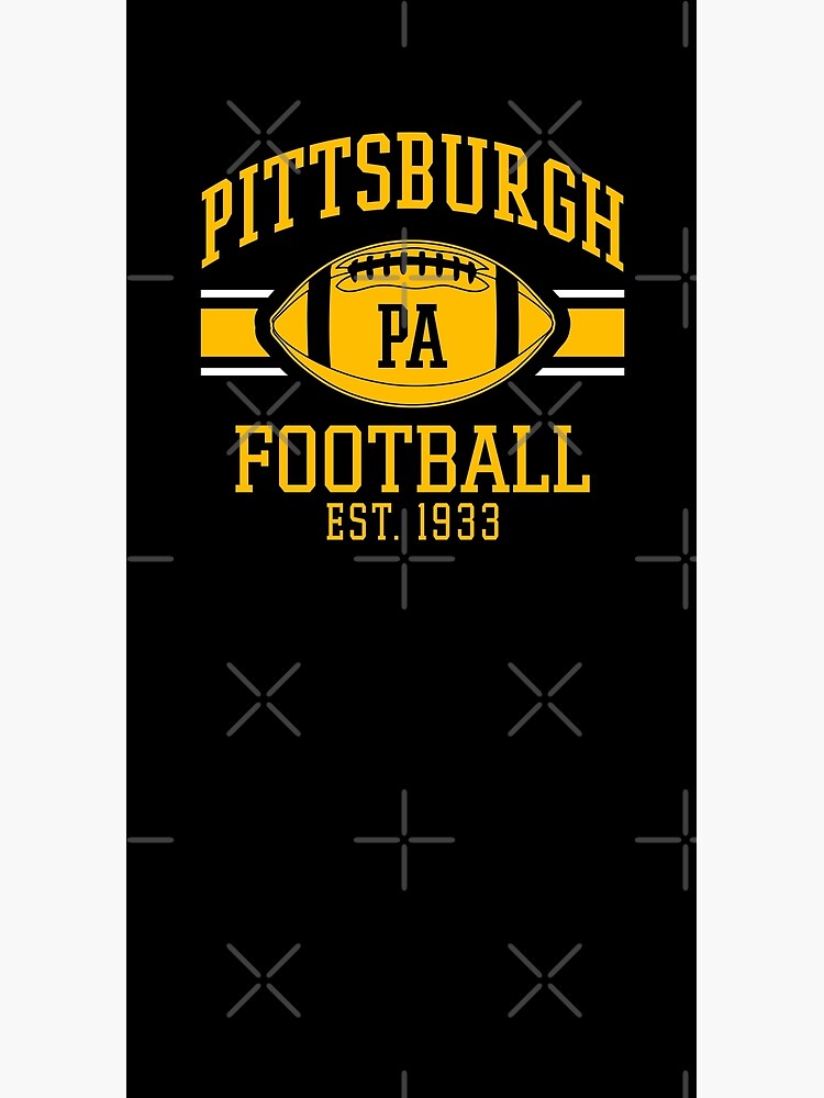 Pittsburgh Est. 1933 Sports Vintage Football Classic Unisex 