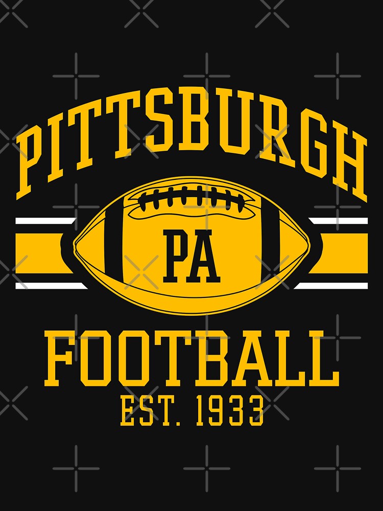 Pittsburgh Est. 1933 Sports Vintage Football Classic Unisex 