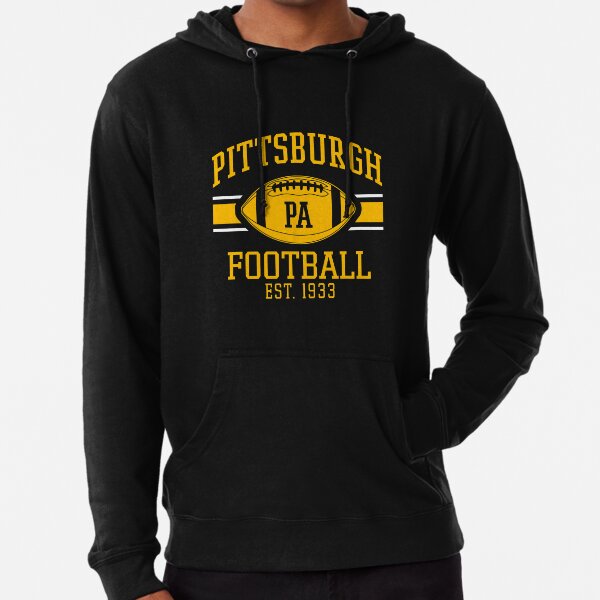 Vintage Pittsburgh Retro Steelers Football Team Pennsylvania Skyline Sports  Lover Gift For Fan Lightweight Hoodie for Sale by BransonArt