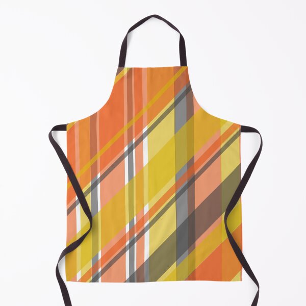 Item preview, Tartan - Diagonal Tartan - Orange & Yellow designed and sold by Quooki.