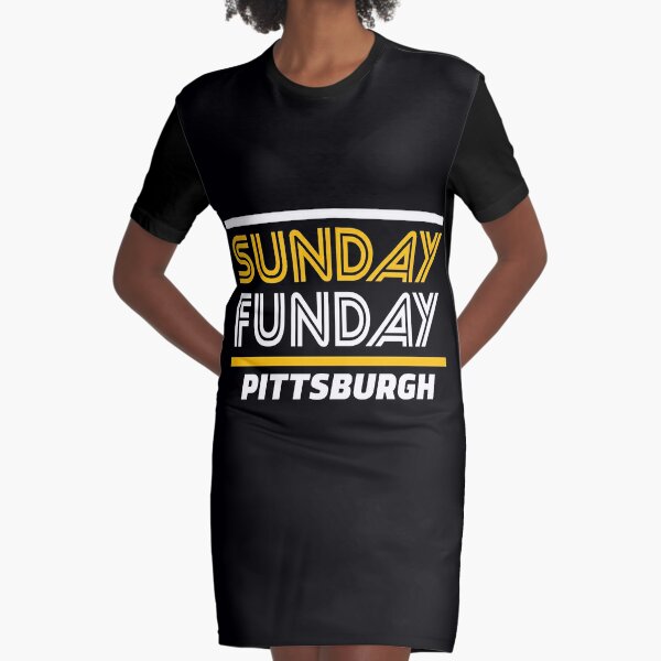 Women's Vintage Pittsburgh Steelers Oversized NFL T-Shirt Dress Xs