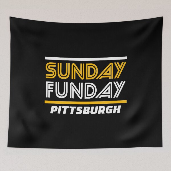 Item preview, Vintage Pittsburgh Retro Steelers Football Team Sunday Funday Sport Lover Gift For Fan designed and sold by BransonArt.