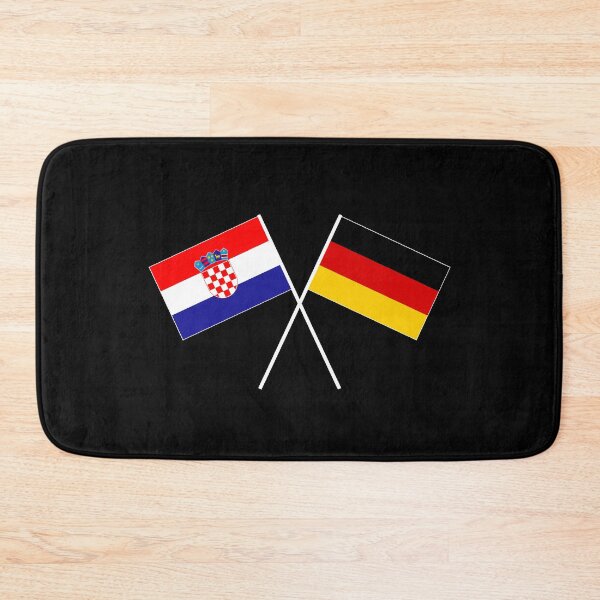 Item preview, German-Croatian friendship flag flag designed and sold by GeogDesigns.