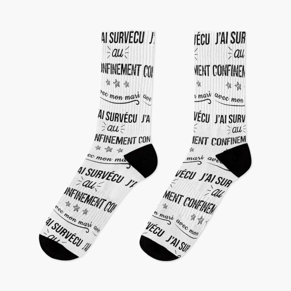 Item preview, I survived confinement with my husband designed and sold by Catcrea.