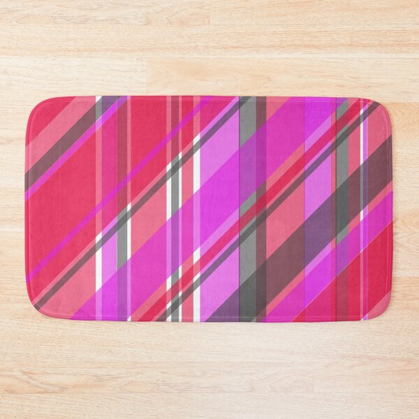 Item preview, Tartan - Diagonal Tartan - Red & Pink designed and sold by Quooki.