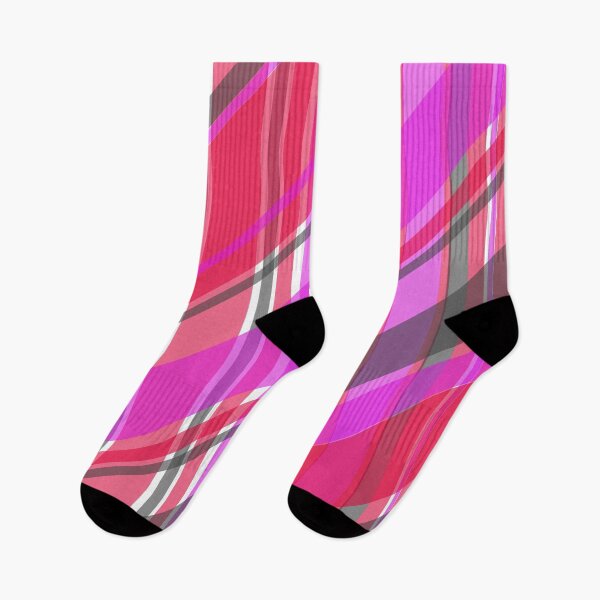 Item preview, Tartan - Diagonal Tartan - Red & Pink designed and sold by Quooki.