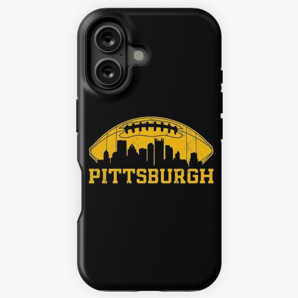 Item preview, Vintage Pittsburgh Retro Steelers Football Team Pennsylvania Skyline Sports Lover Gift For Fan designed and sold by BransonArt.