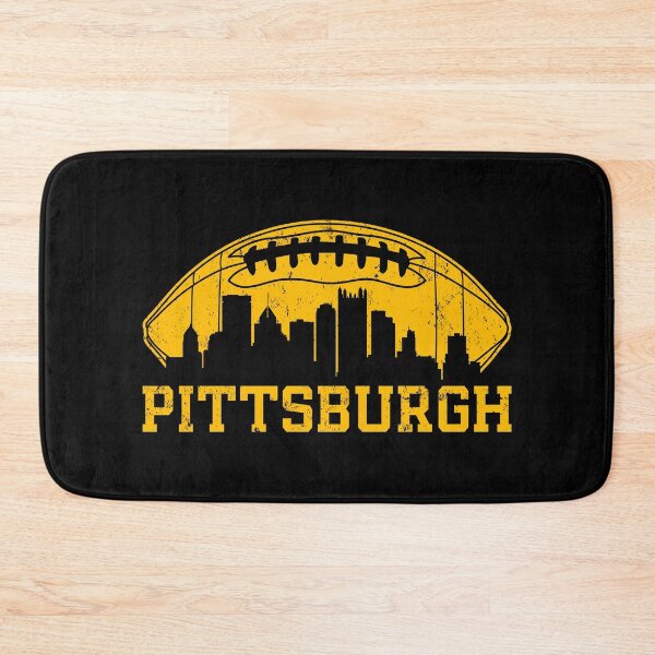 Item preview, Vintage Pittsburgh Retro Steelers Football Team Pennsylvania Skyline Sports Lover Gift For Fan designed and sold by BransonArt.