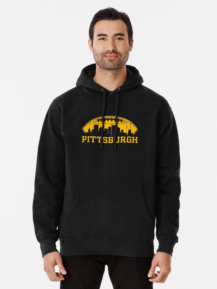 Vintage Pittsburgh Retro Steelers Football Team Pennsylvania Skyline Sports  Lover Gift For Fan' Pullover Hoodie for Sale by BransonArt