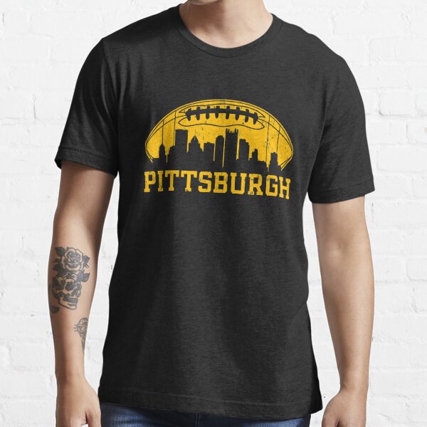 Vintage Pittsburgh Retro Steelers Football Team PA Pennsylvania Sport Lover Gift For Fan" Essential T-Shirt for Sale by BransonArt Redbubble
