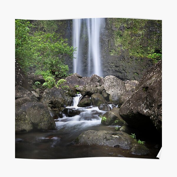 Hanakapiai Falls - Kauai Poster