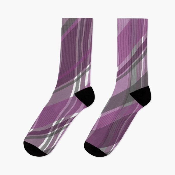 Item preview, Tartan - Diagonal Tartan - Violet designed and sold by Quooki.