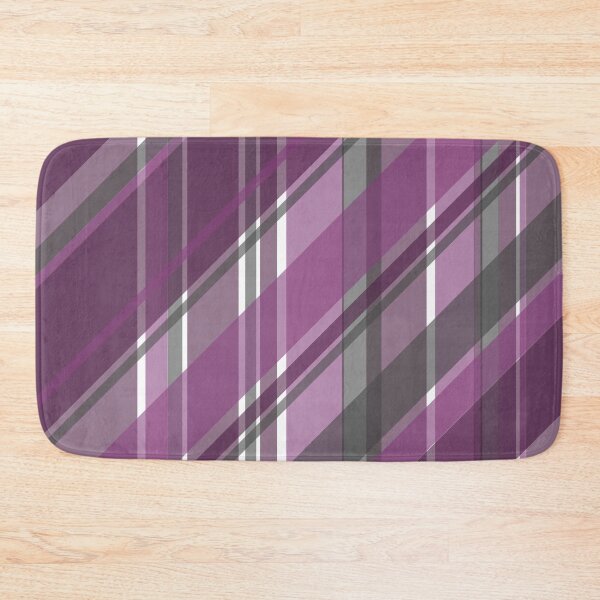 Item preview, Tartan - Diagonal Tartan - Violet designed and sold by Quooki.