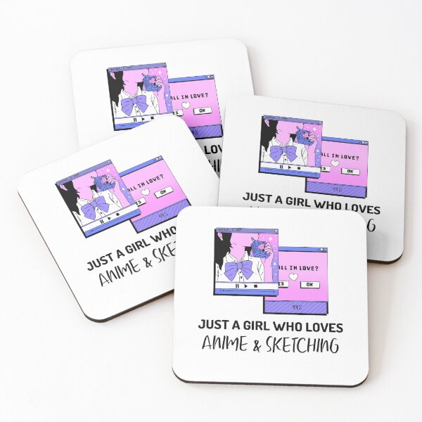 Item preview, Just A Girl Who Loves Anime And Sketching  designed and sold by jacks-tees.
