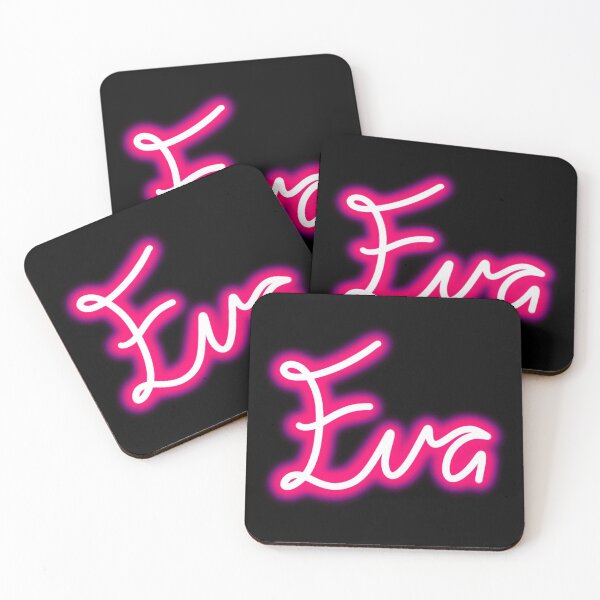 Item preview, Neon light sign Eva designed and sold by chloesartworld.