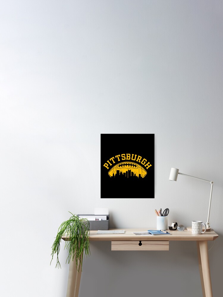 Vintage Pittsburgh Retro Steelers Football Team Pennsylvania Skyline Sports  Lover Gift For Fan Essential T-Shirt for Sale by BransonArt