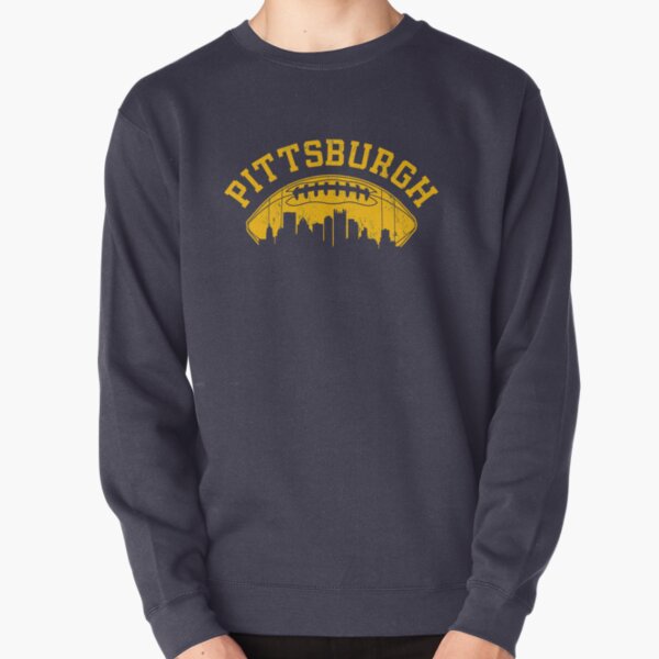 Vintage Pittsburgh Retro Steelers Football Team Pennsylvania Skyline Sports  Lover Gift For Fan Pullover Hoodie for Sale by BransonArt