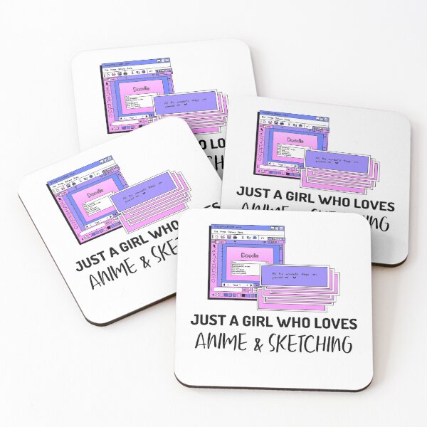 Item preview, Just A Girl Who Loves Anime And Sketching  designed and sold by jacks-tees.