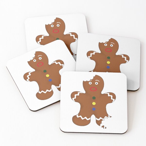 Item preview, Gingerbread Man With Bite designed and sold by TJFox.