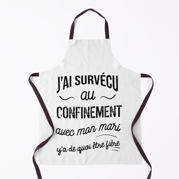 Item preview, I survived confinement with my husband designed and sold by Catcrea.
