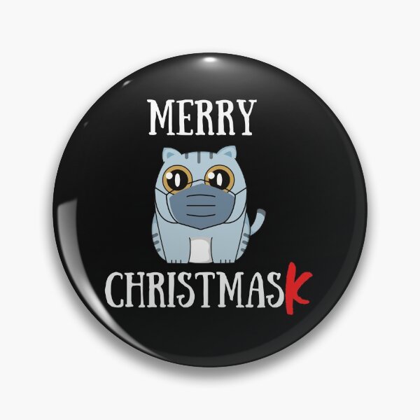 Artikelvorschau, Frohe Weihnachtsmaske lustige Katze mit Maske entworfen und verkauft von jkulling.