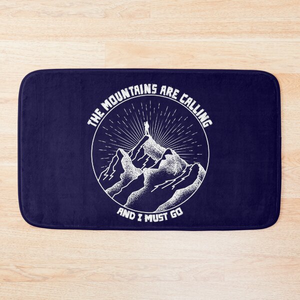 Item preview, The Mountains are Calling and I must go Outdoor Camping Hiking Design designed and sold by trendyzcom.
